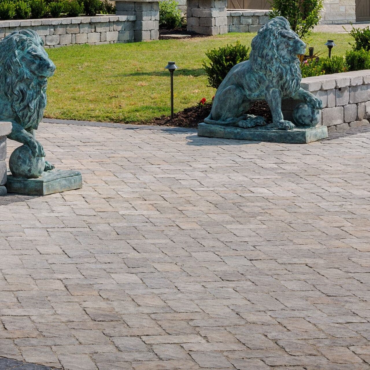 Mega-Stone Belgard pavers installed — project 3