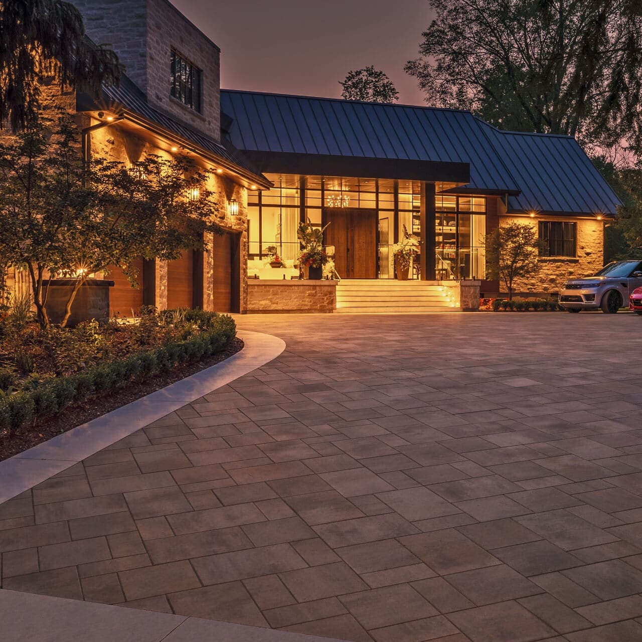 Melville Plank Belgard pavers installed — project 1