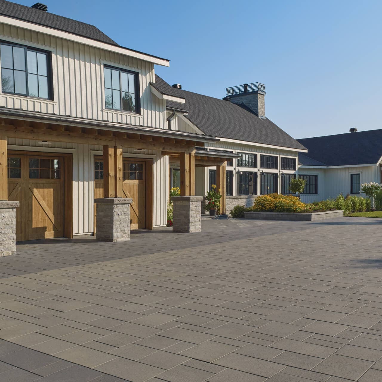 Melville Plank Belgard pavers installed — project 3