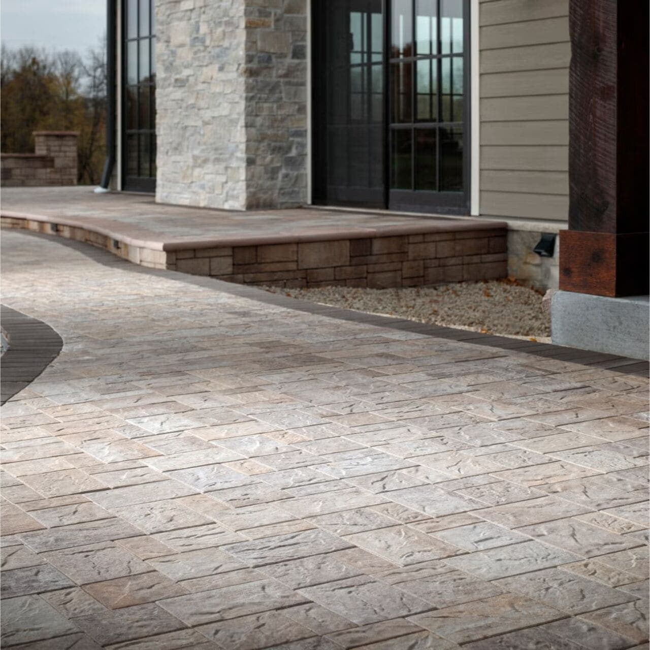 Origins Belgard pavers installed — project 6