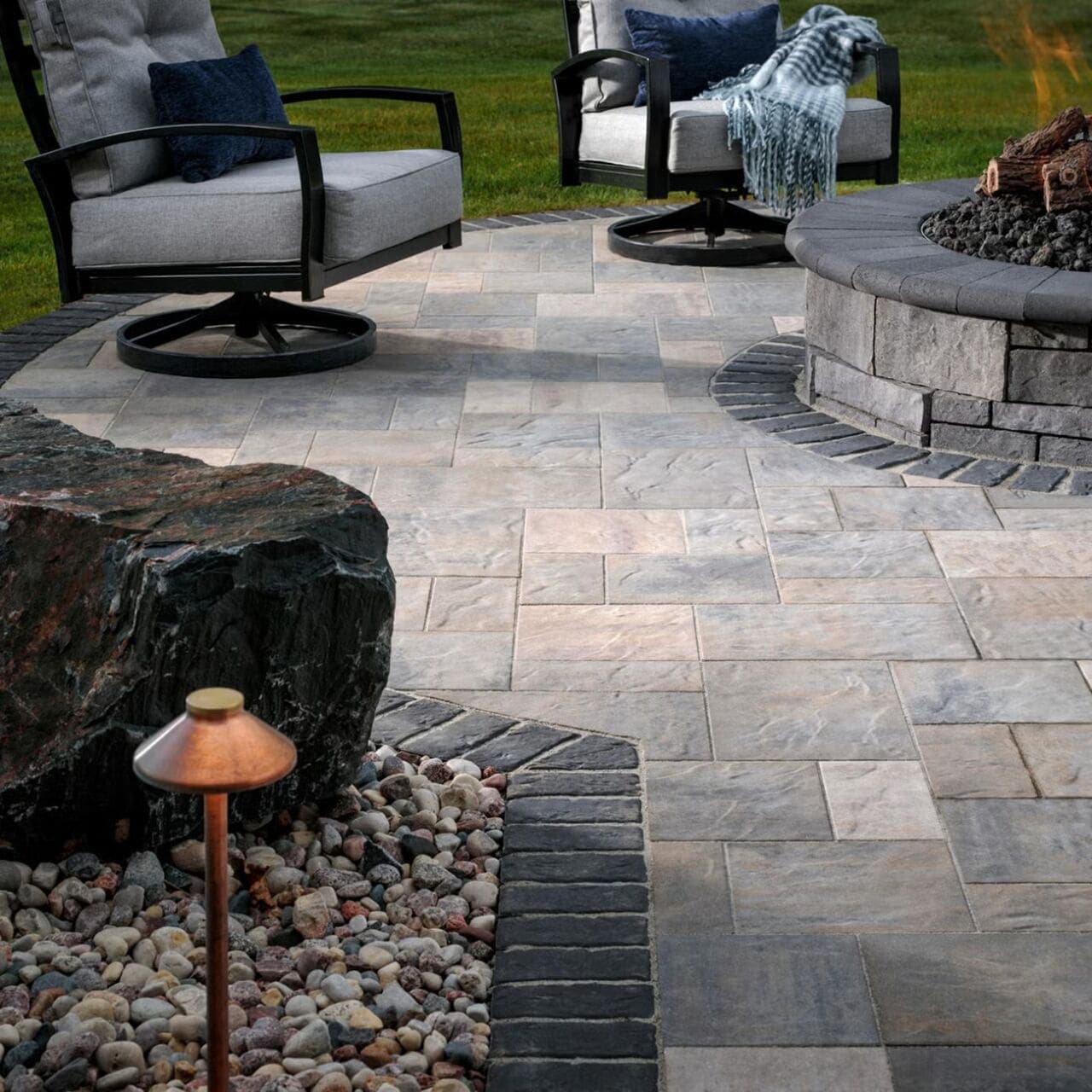 Origins Belgard pavers installed — project 7