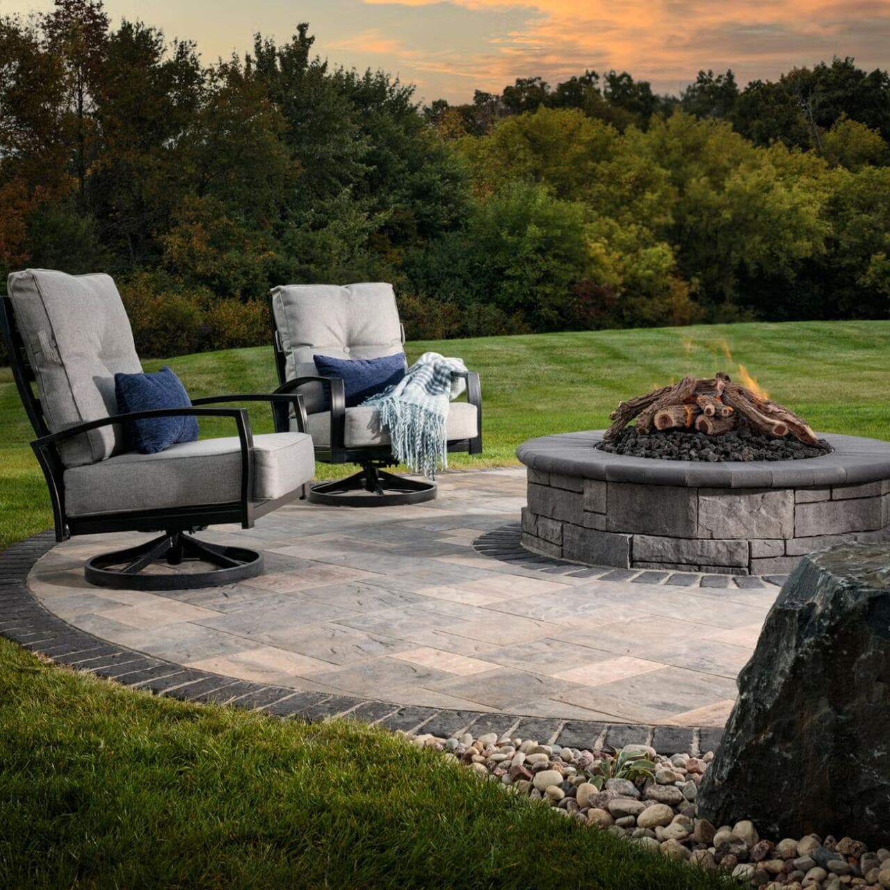 Origins Belgard pavers installed — project 10