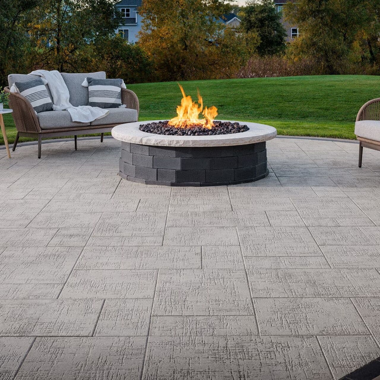 Papyrus Paver Belgard pavers installed — project 5