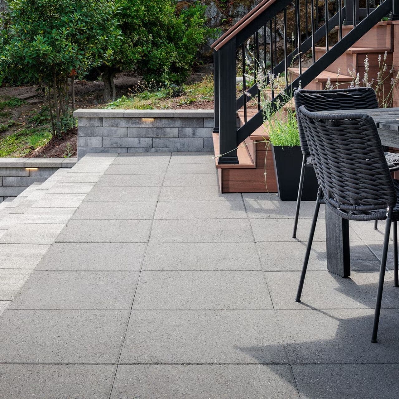 Plaza Paver Belgard pavers installed — project 1