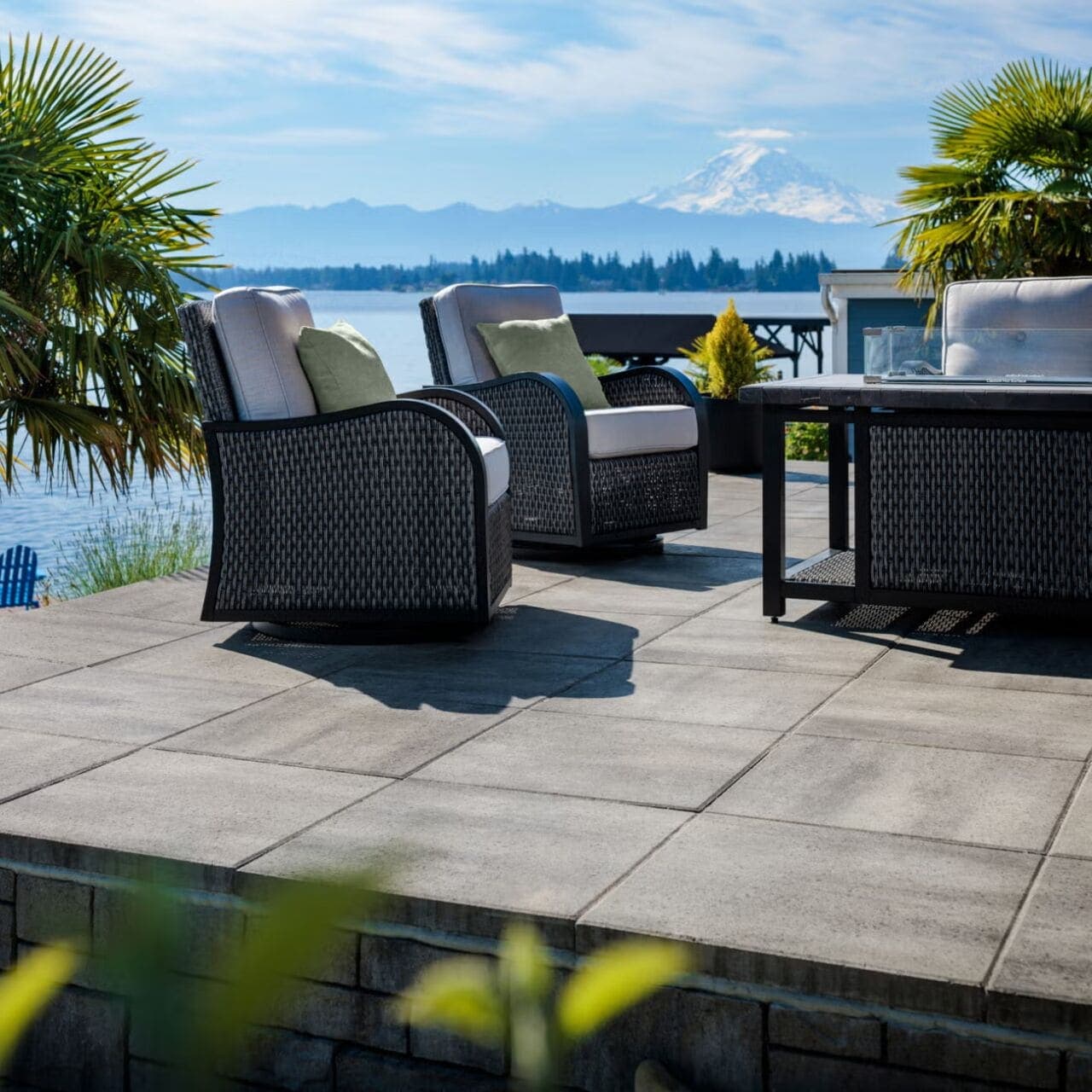 Plaza Paver Belgard pavers installed — project 2