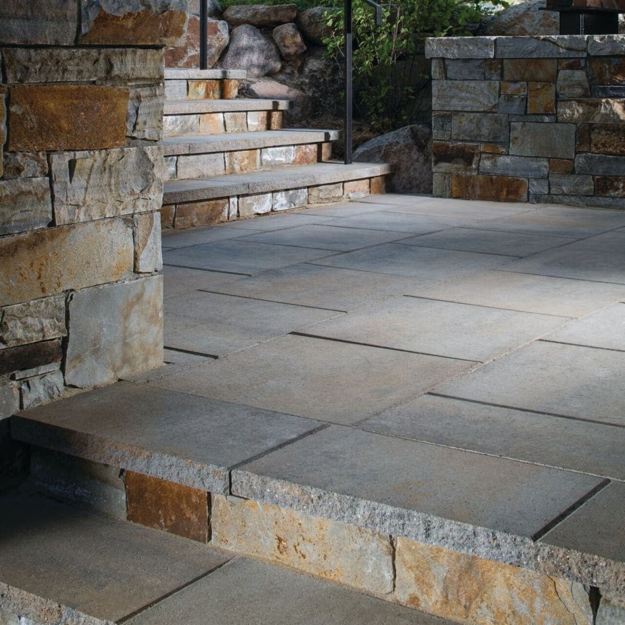 Plaza Paver Belgard pavers installed — project 4