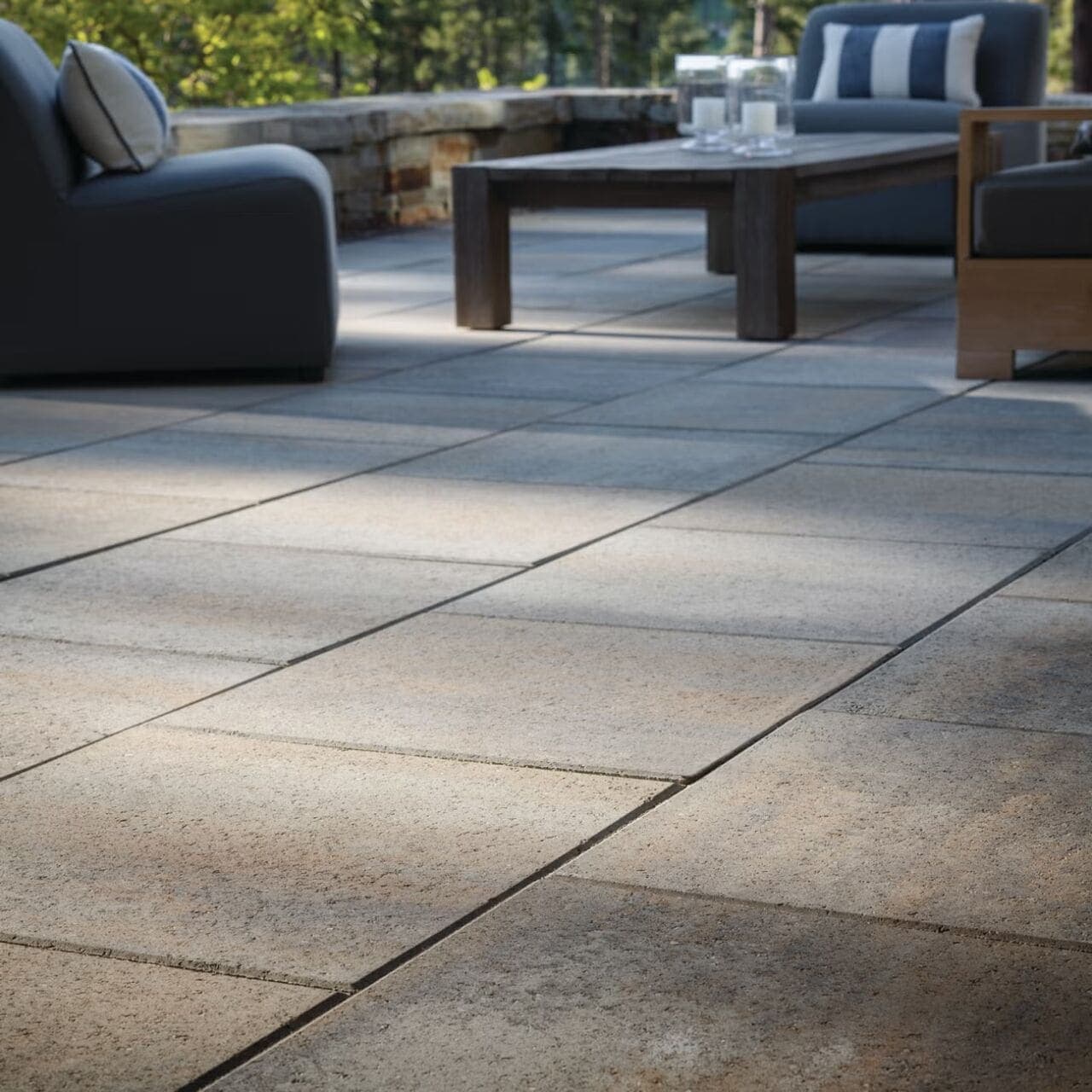 Plaza Paver Belgard pavers installed — project 5