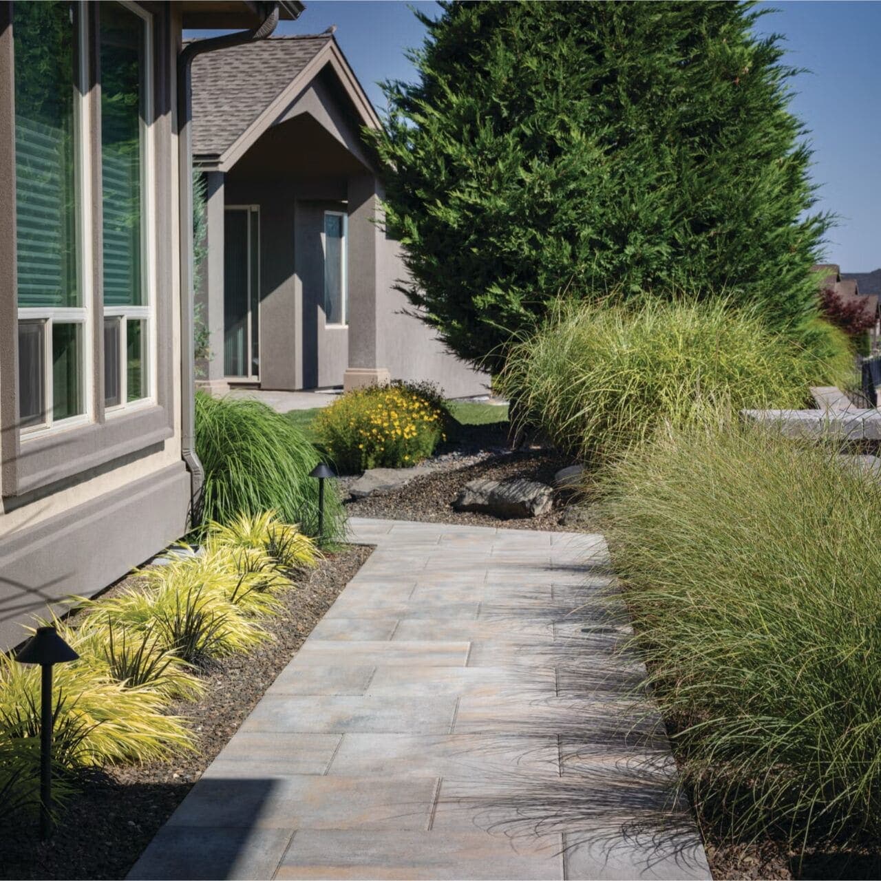 Plaza Paver Belgard pavers installed — project 6