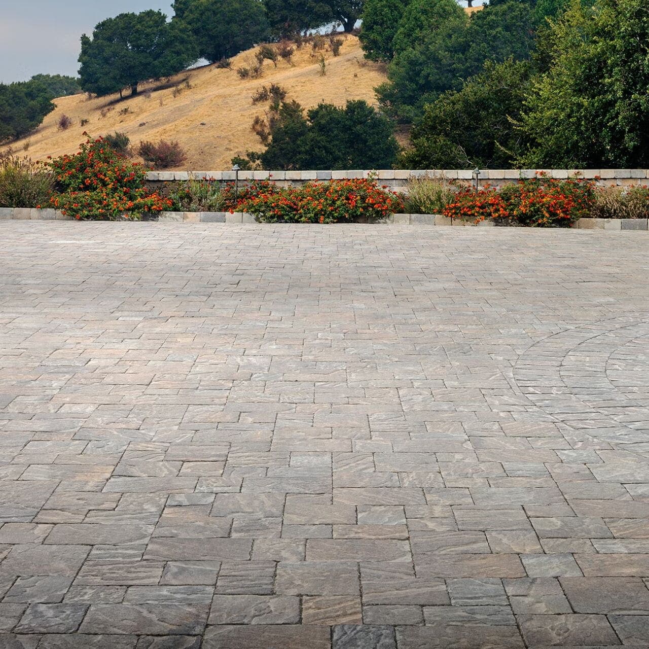 Quarry Stone Belgard pavers installed — project 1