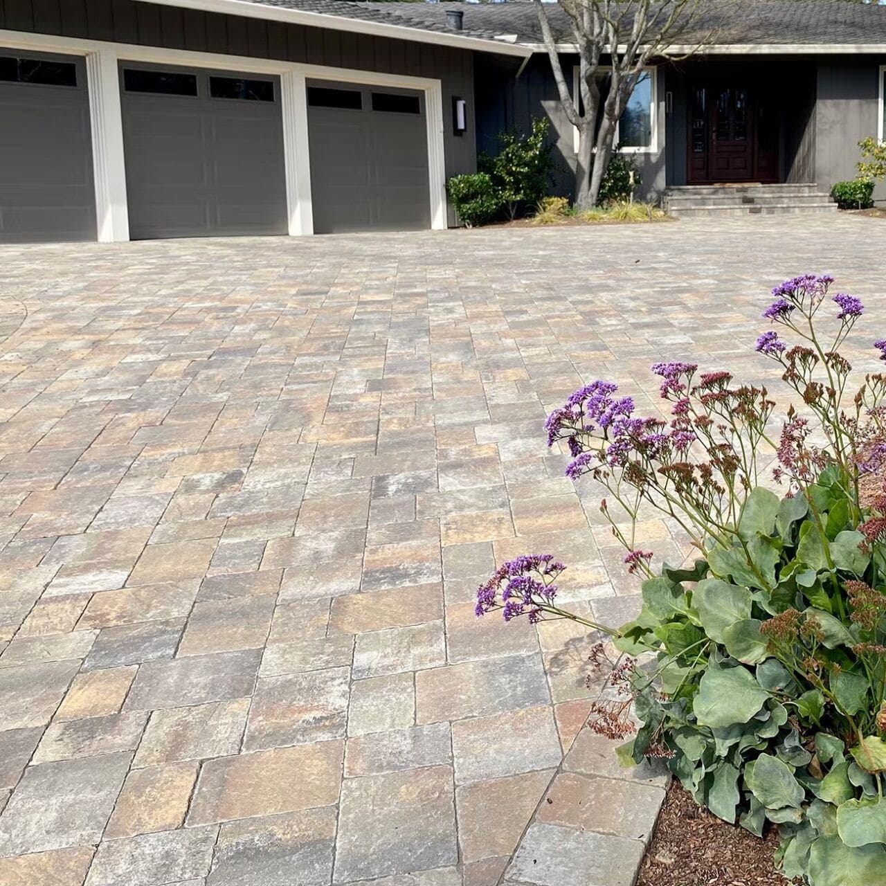 Quarry Stone Belgard pavers installed — project 2