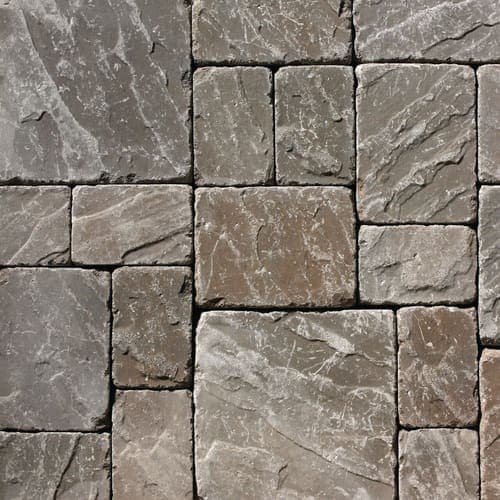 Slaton Plus Tumbled in Blu Iron — Belgard pavers