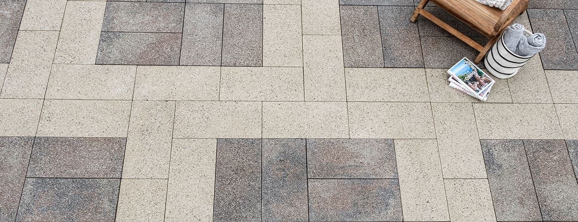 12x24 (Plaza Stone) ORCO pavers installed — project 1