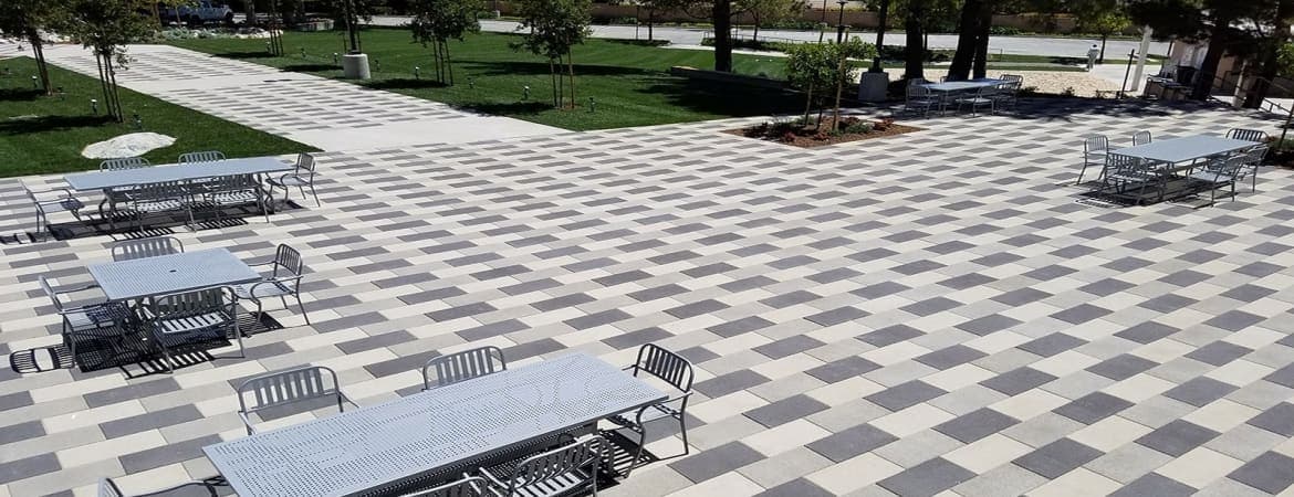 12x24 (Plaza Stone) ORCO pavers installed — project 4