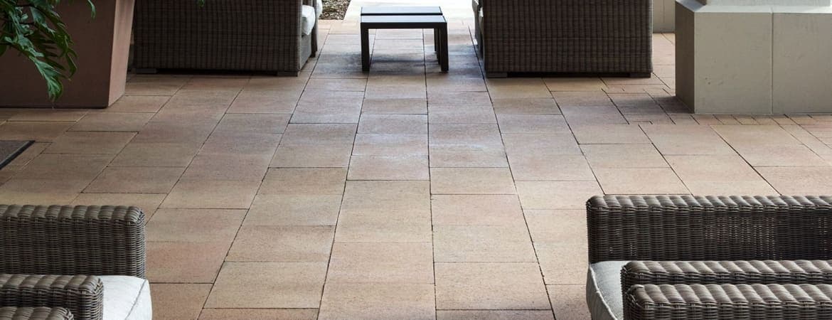 12x24 (Plaza Stone) ORCO pavers installed — project 6