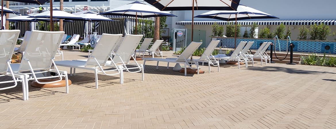 3x9 ORCO pavers installed — project 2