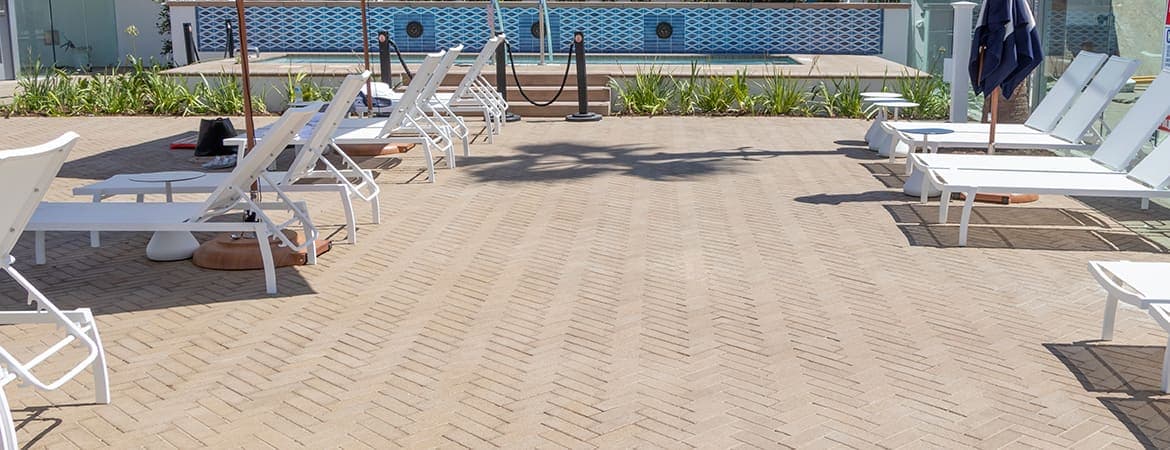 3x9 ORCO pavers installed — project 3
