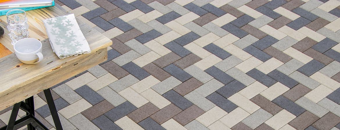 4x8 (Plaza Stone) ORCO pavers installed — project 1