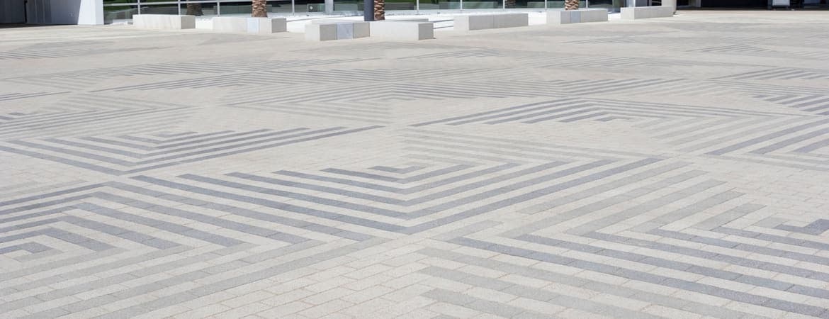 6x12 (Plaza Stone) ORCO pavers installed — project 2