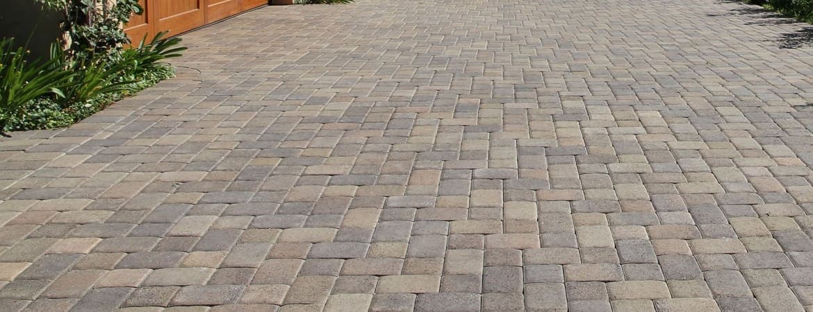 Antique Cobble ORCO pavers installed — project 1