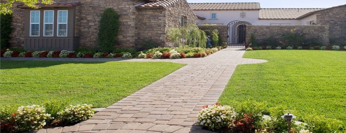 Antique Cobble ORCO pavers installed — project 2