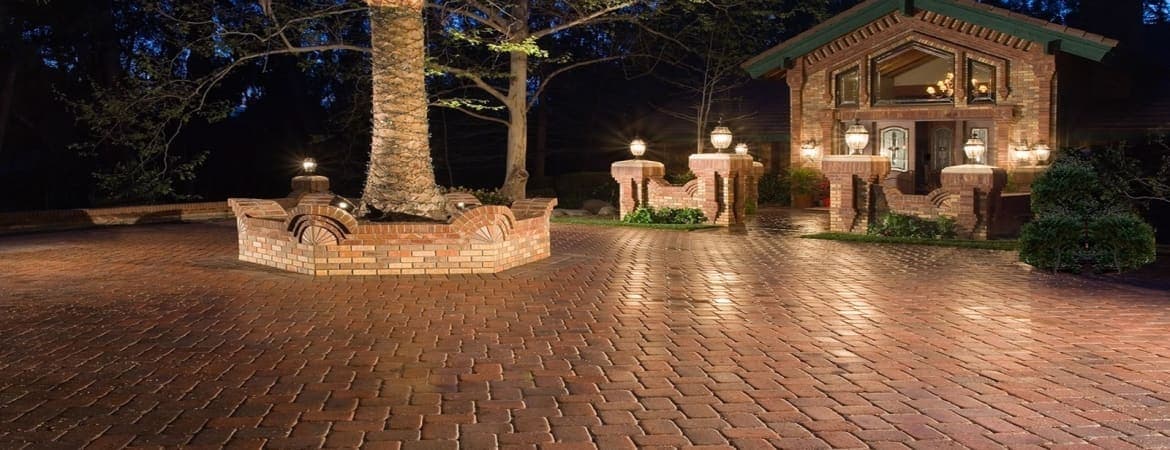 Antique Cobble ORCO pavers installed — project 4
