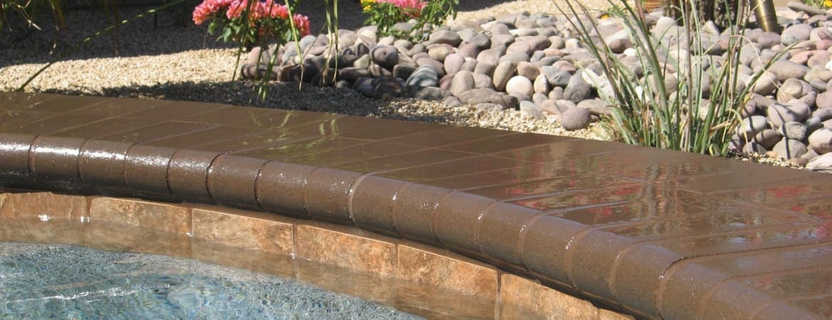 Bullnose ORCO pavers installed — project 1