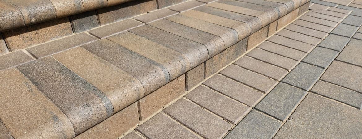 Bullnose ORCO pavers installed — project 3