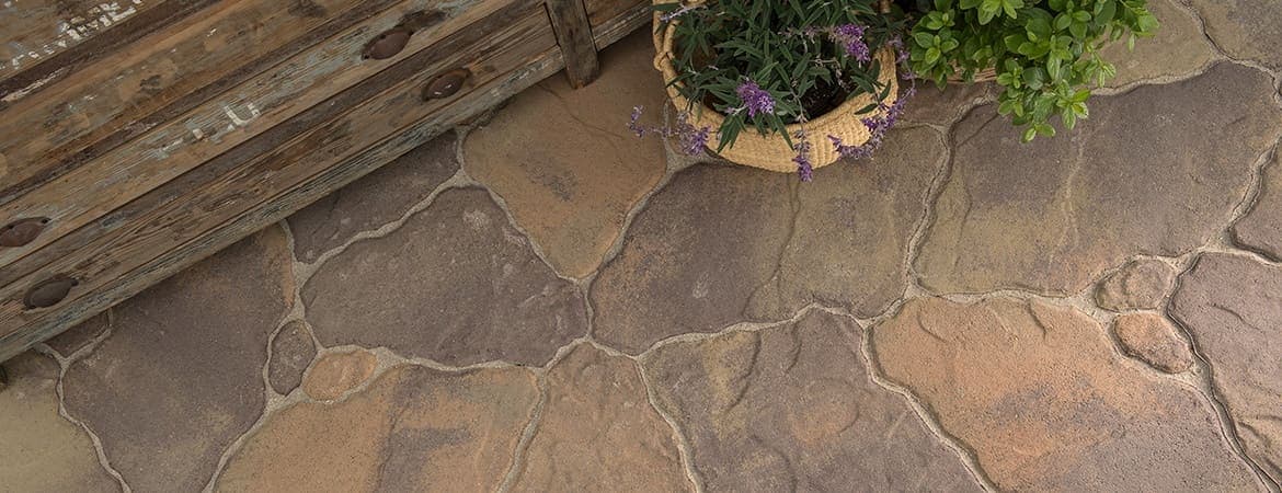 Corsia Flagstone ORCO pavers installed — project 5