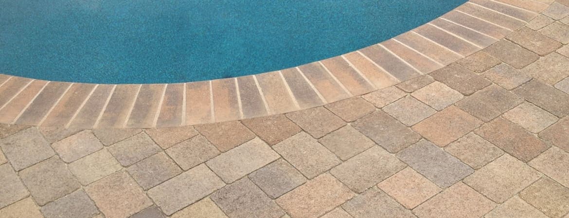 Country Cobble ORCO pavers installed — project 1