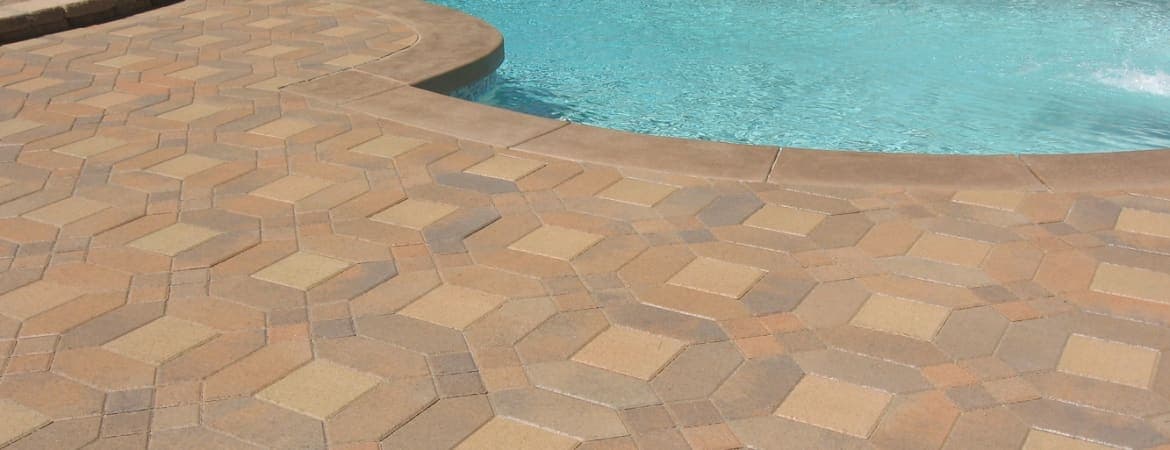 Diamante ORCO pavers installed — project 1