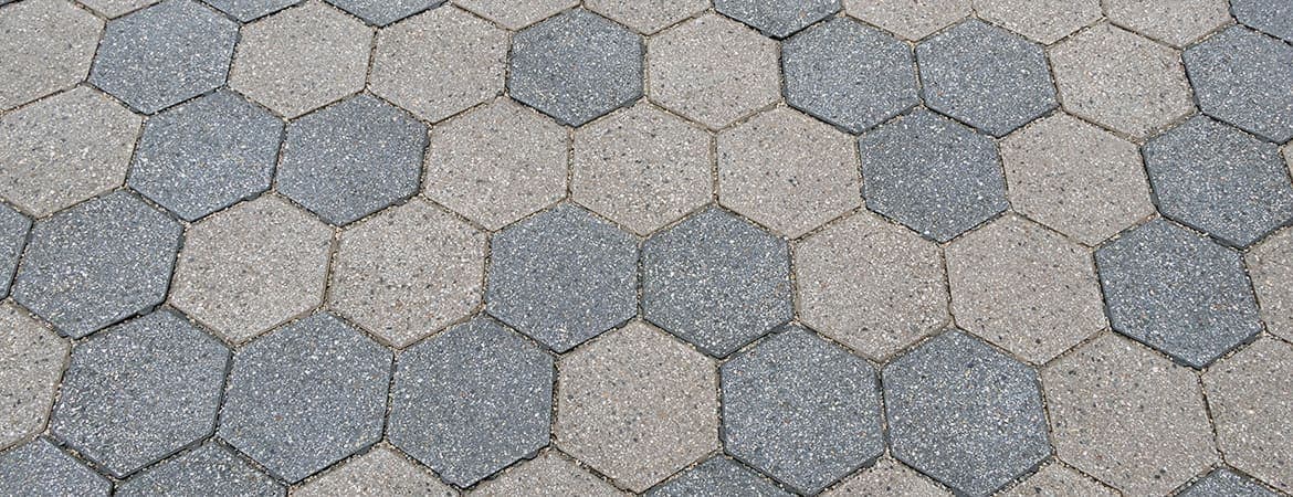 EcoHex ORCO pavers installed — project 1