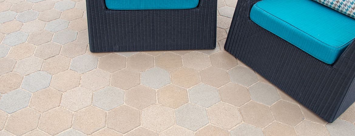 EcoHex ORCO pavers installed — project 3