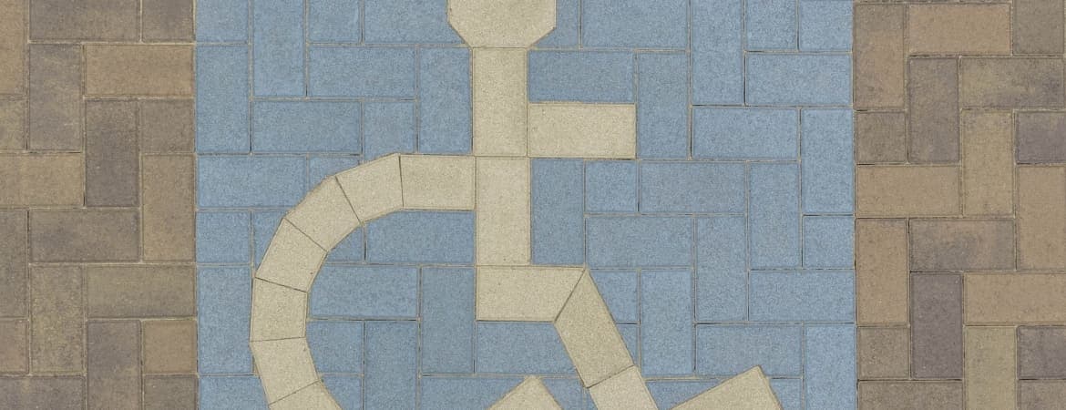 Handicap Kit ORCO pavers installed — project 1