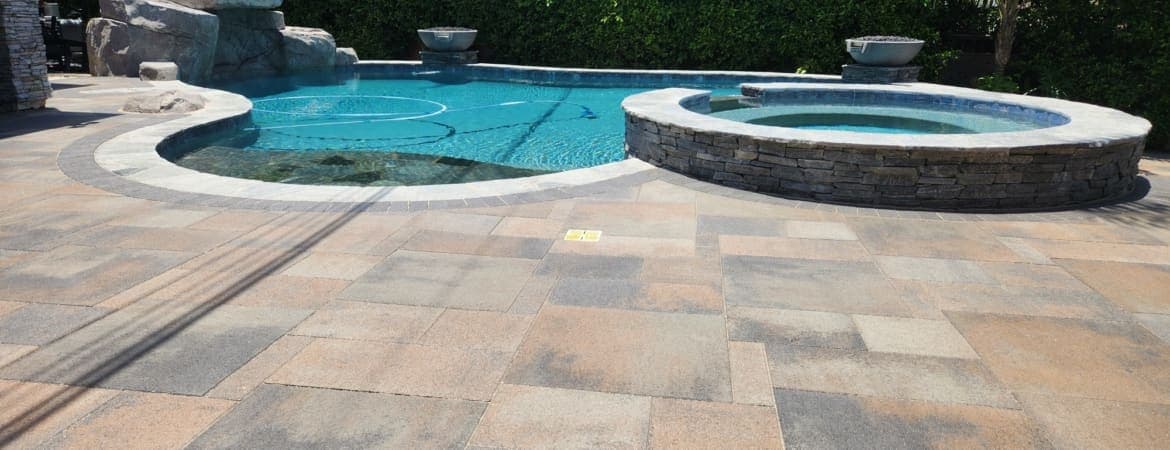 Icon Express Set ORCO pavers installed — project 4