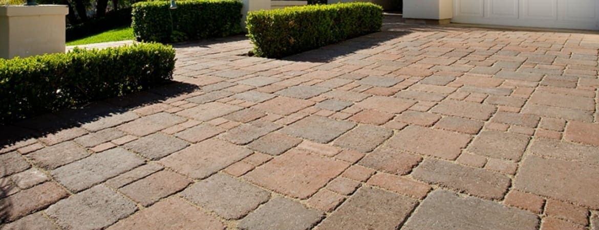 Pacific Cobble ORCO pavers installed — project 1