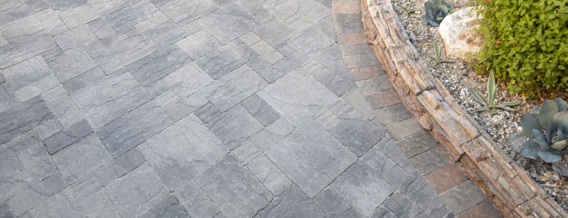 Pietra Cobble ORCO pavers installed — project 1