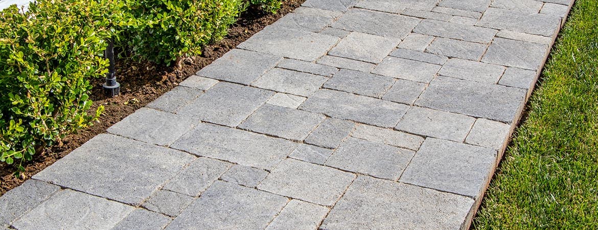 Pietra Cobble ORCO pavers installed — project 12