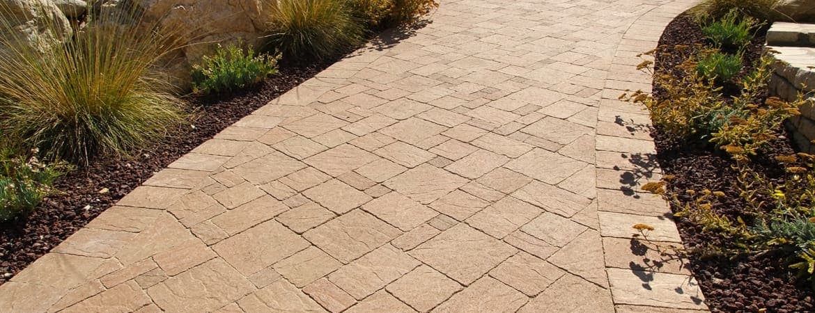 Pietra Cobble ORCO pavers installed — project 5