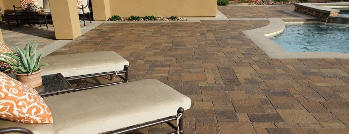 Pietra Cobble ORCO pavers installed — project 7