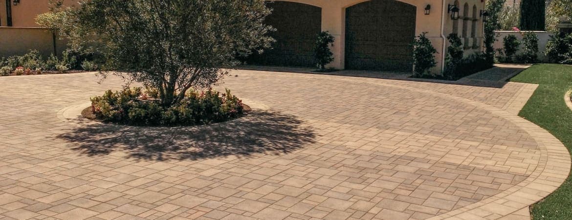 Promenade ORCO pavers installed — project 1