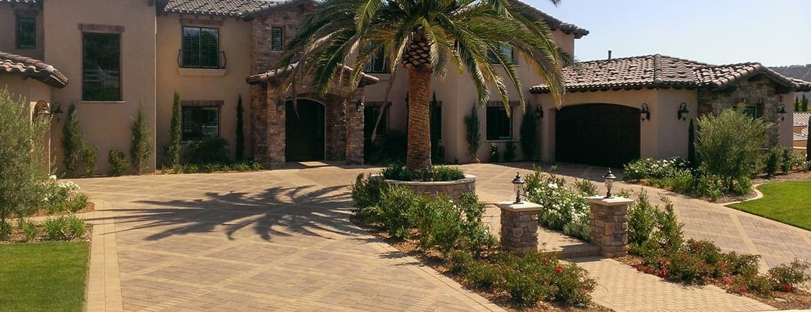 Villa ORCO pavers installed — project 4