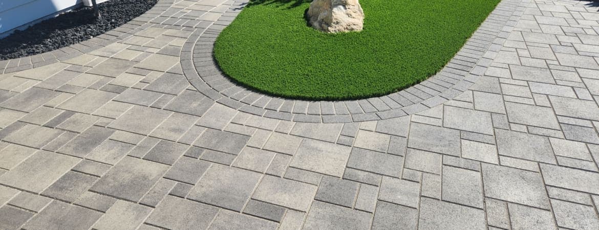 Villa ORCO pavers installed — project 7