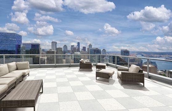 Cool-Roof Series Pavers Tile Tech pavers installed — project 2
