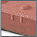 Detectable Warning Pavers (ADA Truncated Dome) Tile Tech pavers installed — project 9