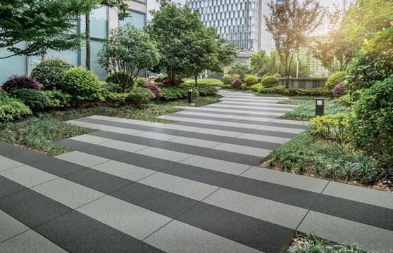 Earth-Tone Series Tile Tech pavers installed — project 3