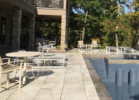 Porcelain Pavers (Series) Tile Tech pavers installed — project 6