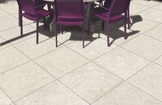 Seashell Series Tile Tech pavers installed — project 5