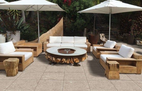 Seashell Series Tile Tech pavers installed — project 7