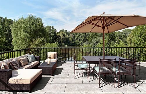 Travertine Cross Series in Travertine Cross Shell — Tile Tech pavers