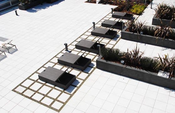 Terrazzo Series Tile Tech pavers installed — project 10